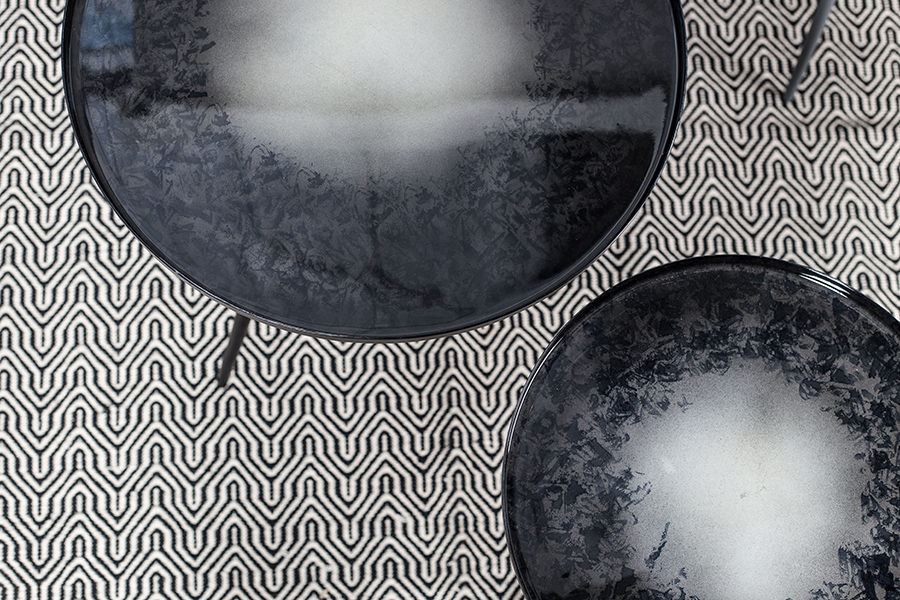 Комплект журнальных столов Flow set of 2, 2 шт, черный Zuiver 2300089 - Вид №4