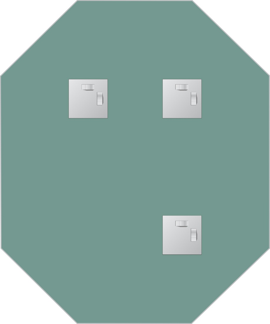 BY 0079 Зеркало со шлифованной кромкой EVOFORM Primary - Вид №2