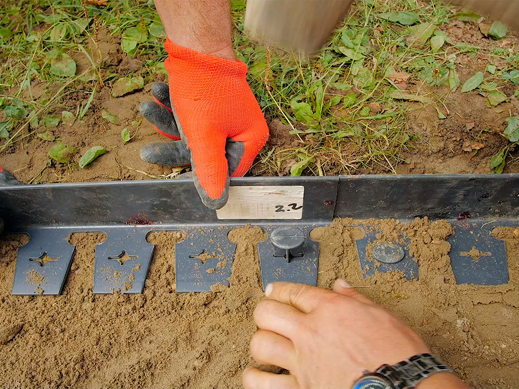 Бордюр "Стафф" 45 мм, длина 2 м ГеоПластБорд GPBST-48 - Вид №2