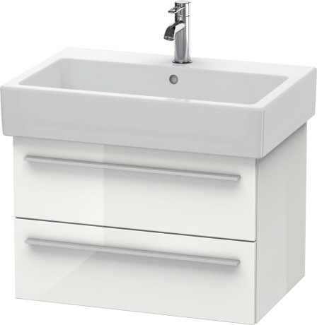 XL634206969 Тумбочка подвесная X-Large #XL6342 650 x 443 мм Орех брашированный (натуральный шпон) Duravit - Вид №2