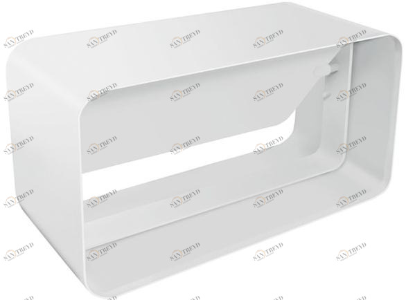 First Corporation Муфта для прямоугольных труб с дроссельной заслонкой La ventilazione Cvl229b