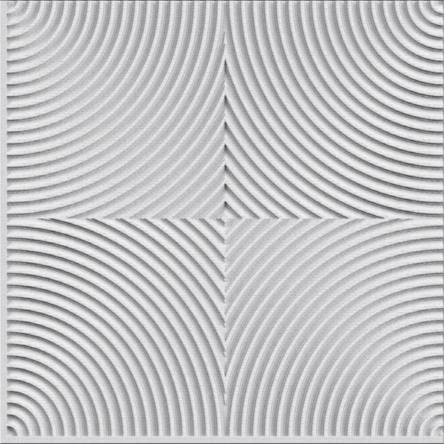 Плита потолочная D529 белая (28) Decor Ek STSR-2153