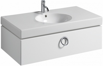 123290000 Подвесная раковина настенная прямоугольная Keramag  - Вид №1