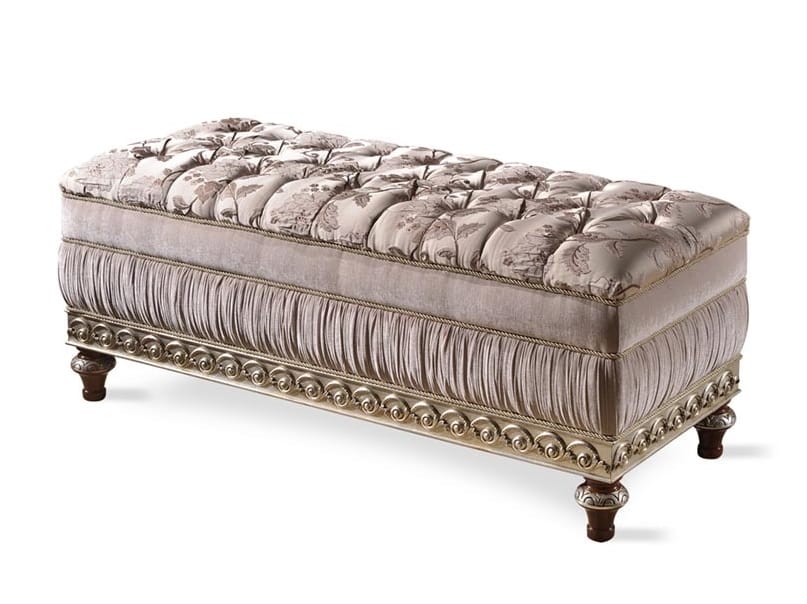 Мягкая скамейка из ткани GUERRA VANNI Shell ARCH-00131824