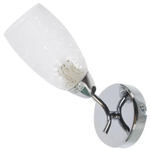 Настенный светильник Inspire Flora 1 лампа E14x40 Вт стекло/металл 17269348 STLM-2107089