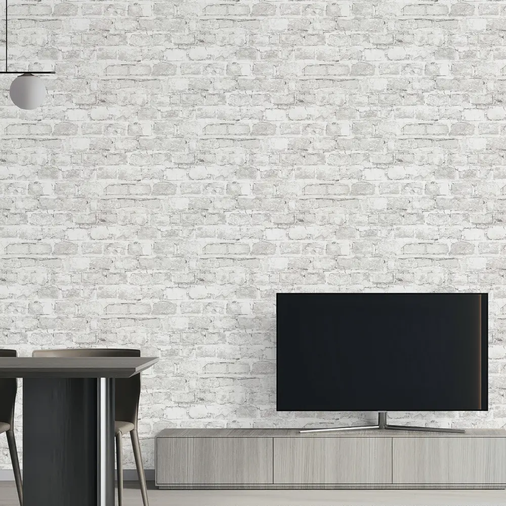 Обои флизелиновые Аспект Ру Брикс серые 1.06 м 78030-44 STLM-2010037 - Вид №4