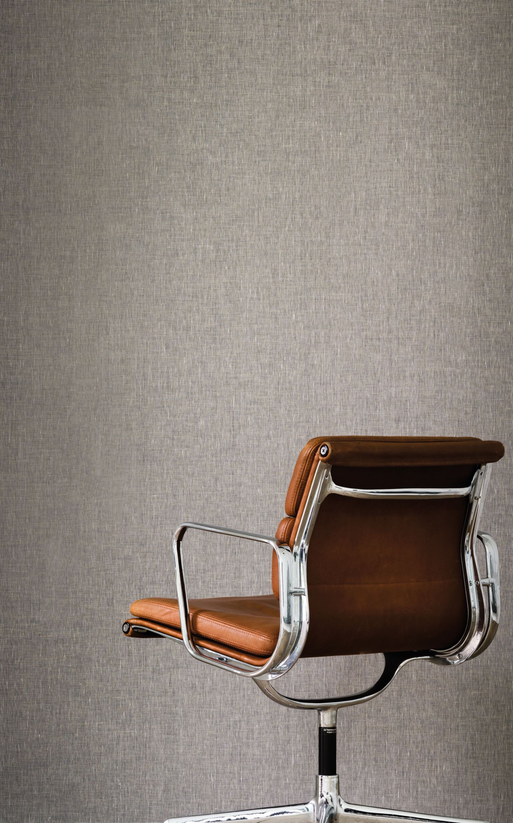 Льняная однотонная настенная ткань Casamance Parallèle ARCH-00129096 - Вид №4