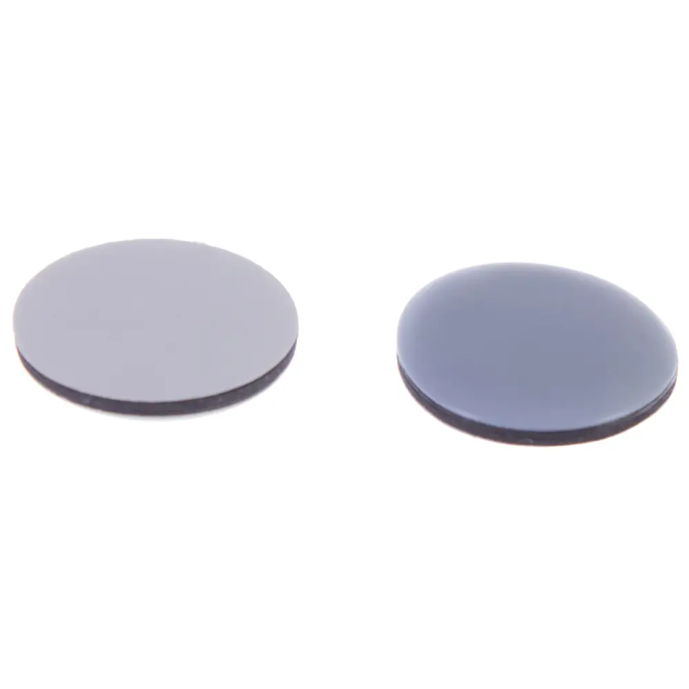 Накладки Standers PTFE 25 мм, круглые, пластик, цвет серый, 8 шт. 14155898 STLM-2201988 