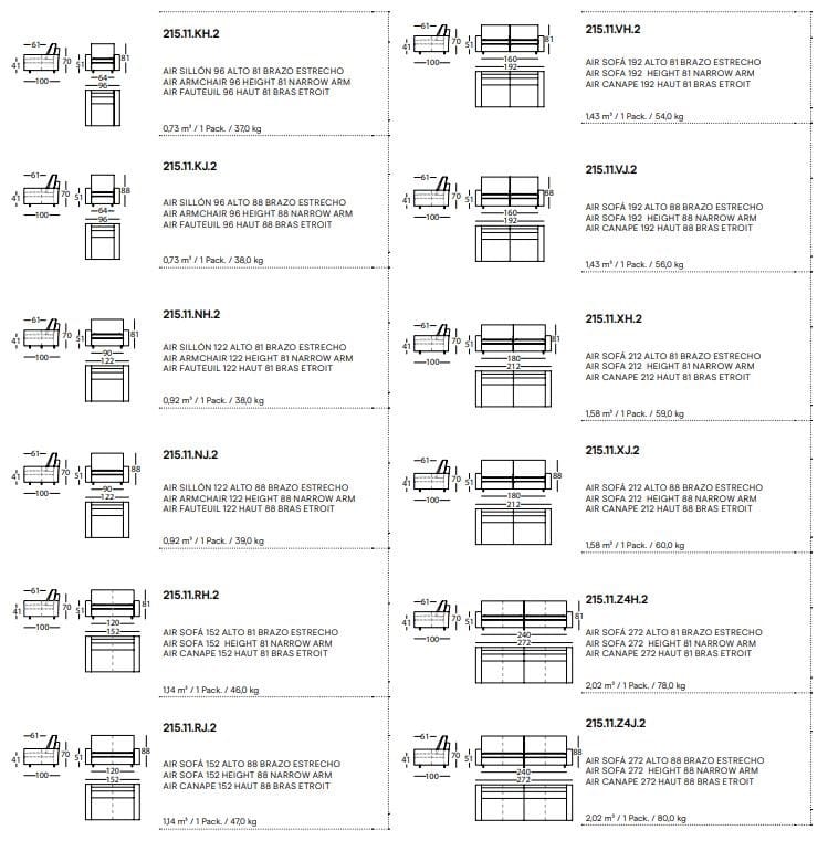 Модульный угловой диван из ткани SANCAL ARCH-00063826 - Вид №6