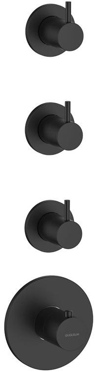 GUGLIELMI Встраиваемый термостатический смеситель для душа на 4 отверстия Sprint Fiin00982 - Вид №2