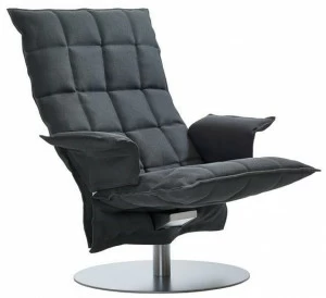 Woodnotes Вращающееся кресло из ткани K chair