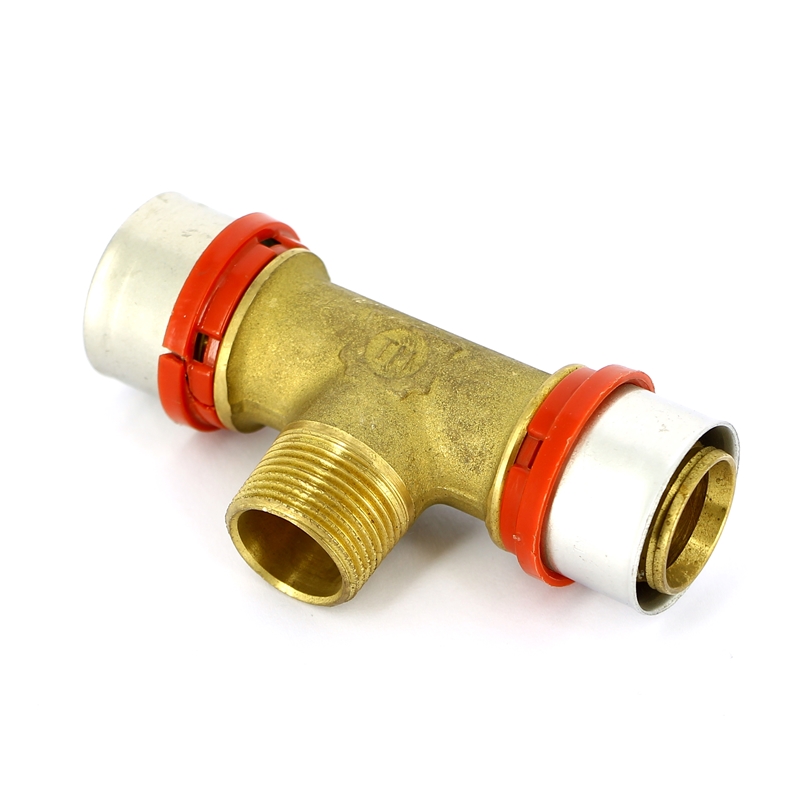 Тройник пресс-Н TIEMME 32х3/4"х32 1650657 - Вид №1