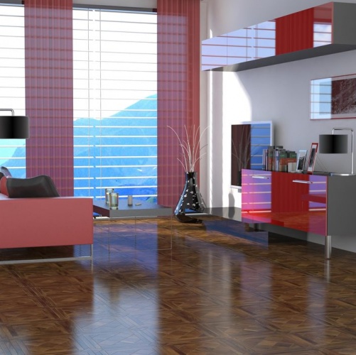 Модульный паркет Da Vinci Инженерный модульный паркет из ореха Клод Орех Европейский (Грецкий) Натур (Гладкая) 525х525 мм 2600600124 - Вид №1