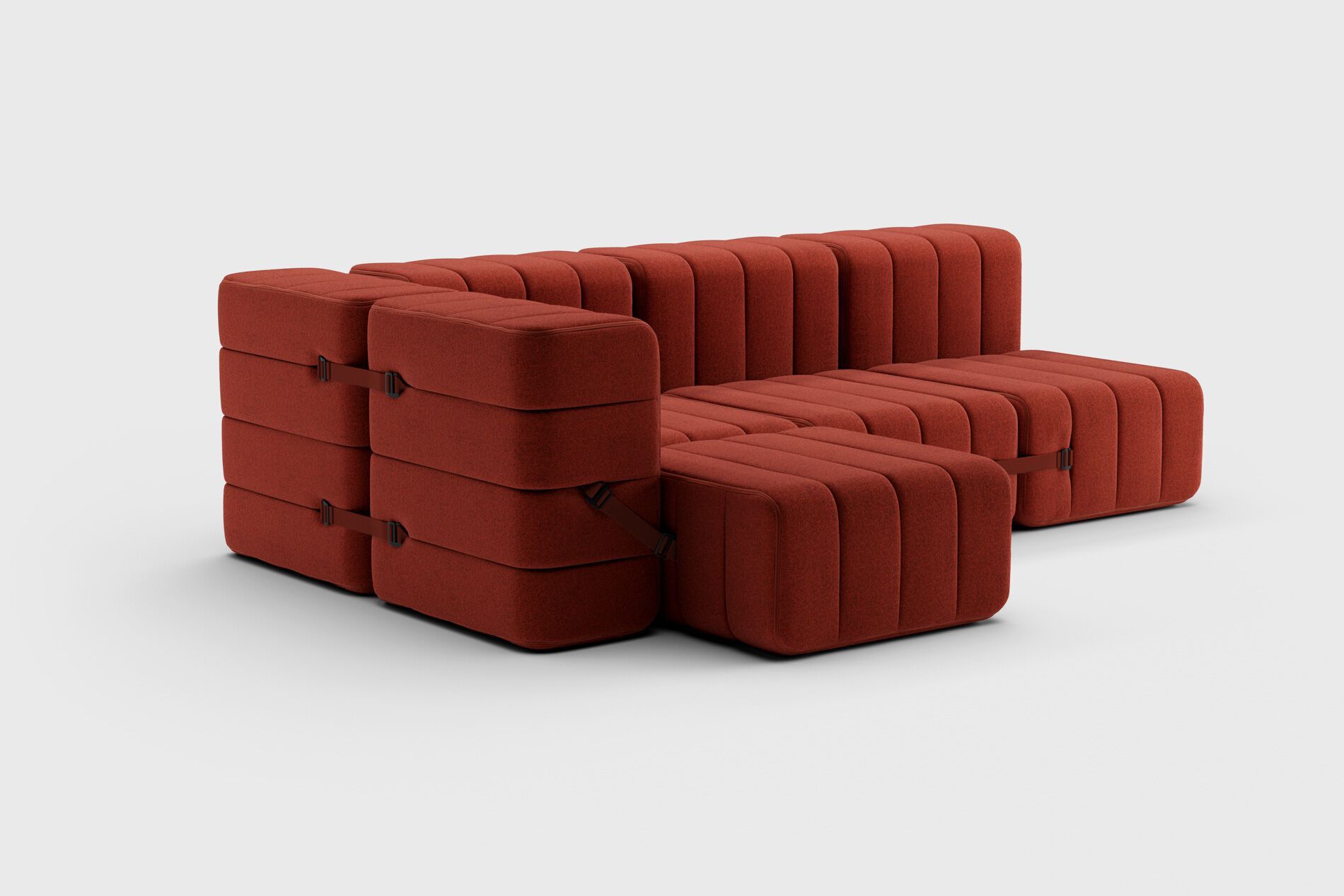 Модульный угловой диван из ткани AMBIVALENZ Curt ARCH-00061719 - Вид №65