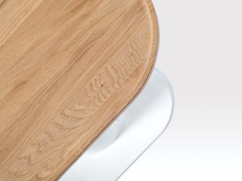 Liqui Contracts Овальный сервировочный столик из стали и дерева Georgie sun-id-1483901 - Вид №4