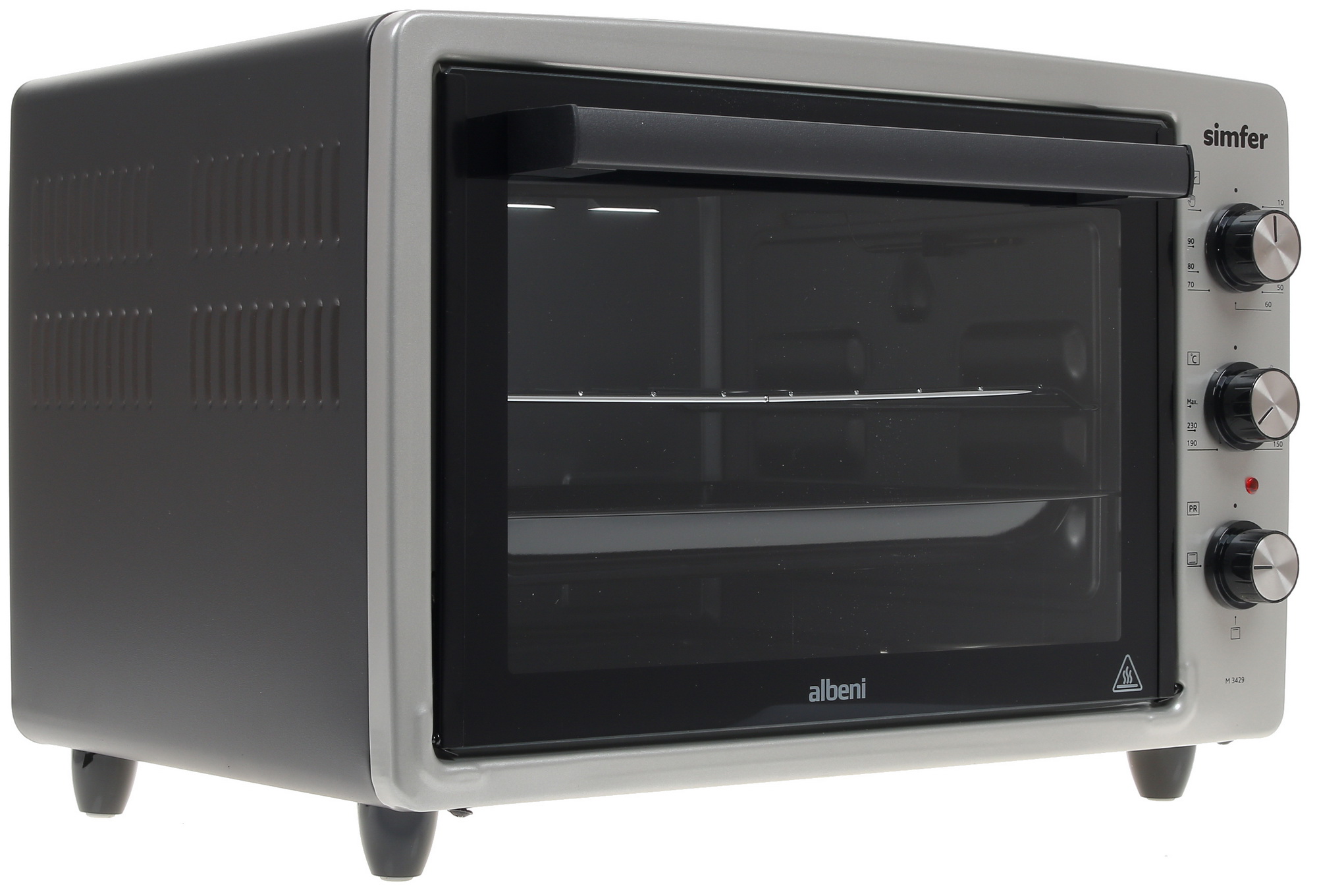 1231200 Мини-печь Simfer M3429 серый STDN-0000344 - Вид №1