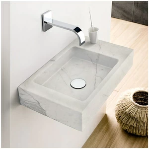 L4511SX Подвесная раковина настенная овальная Neutra Design  белая