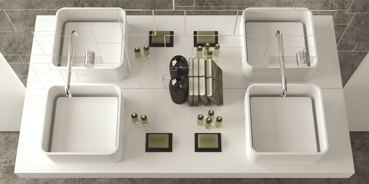 LJ070241 Накладная раковина на столешницу  овальная MOMA Design  - Вид №1