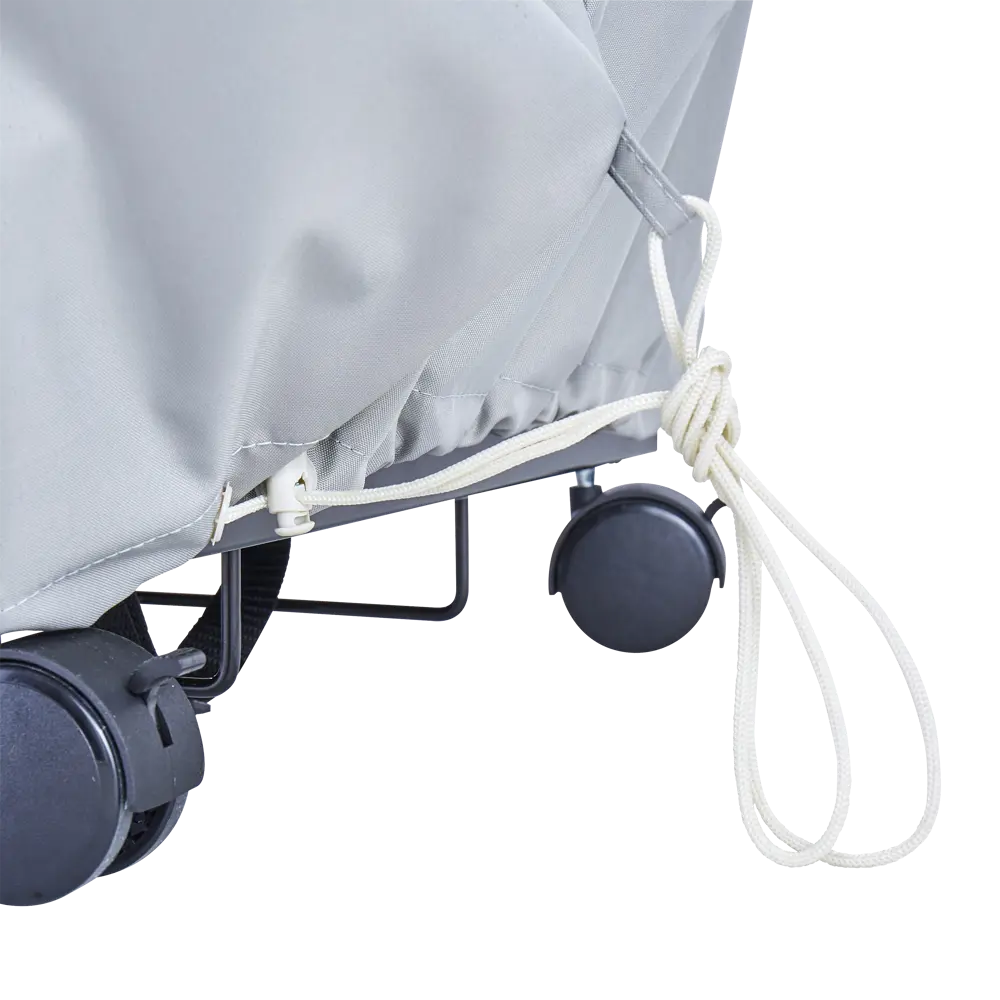 Защитный чехол для барбекю Naterial 57x97x96 см полиэстер светло-серый STLM-2129631 - Вид №4