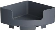 801.35B300 Поручень для душа с выдвижным держателем для душа HEWI Edition matt | Polyamid  - Вид №8