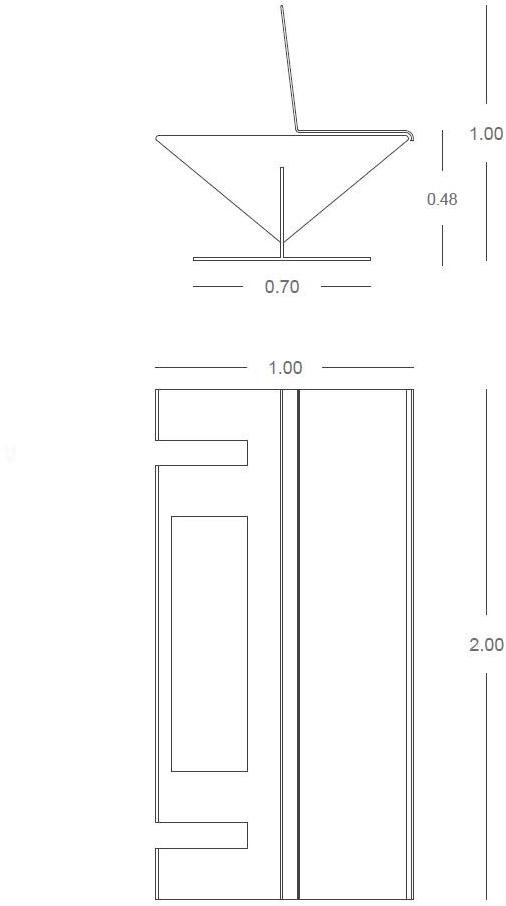 Manufatti Viscio Скамья из металла со спинкой sun-id-1421494 - Вид №2