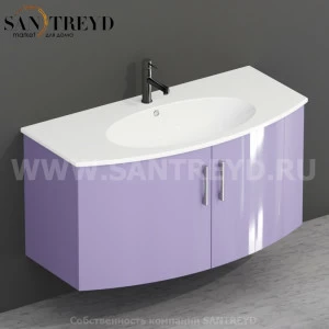 MDMA10Y052 Тумба с двумя створками 98 см фиолетовая Globo 4ALL Италия