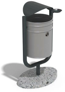 ENCHO ENCHEV - ETE Урна для мусора с пепельницей для улицы  90