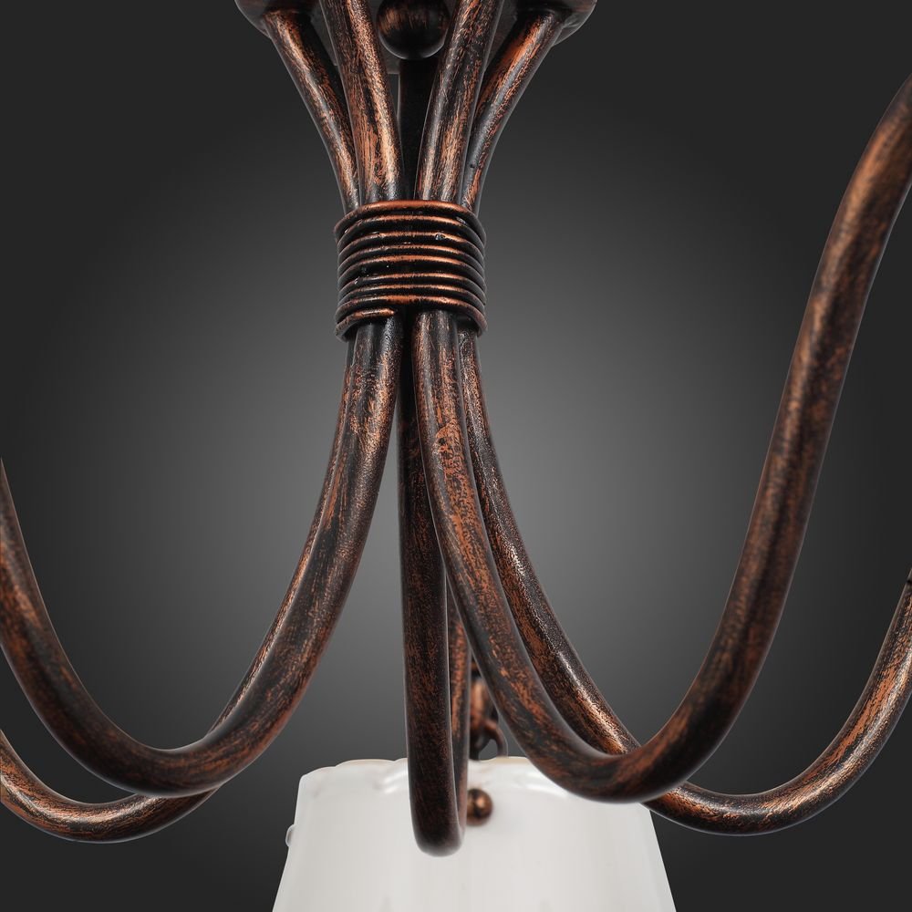 Подвесная люстра ST Luce Famiglia SL259.503.05 ST LUCE ДИЗАЙНЕРСКИЕ, FAMIGLIA 057806 Белый  - Вид №3