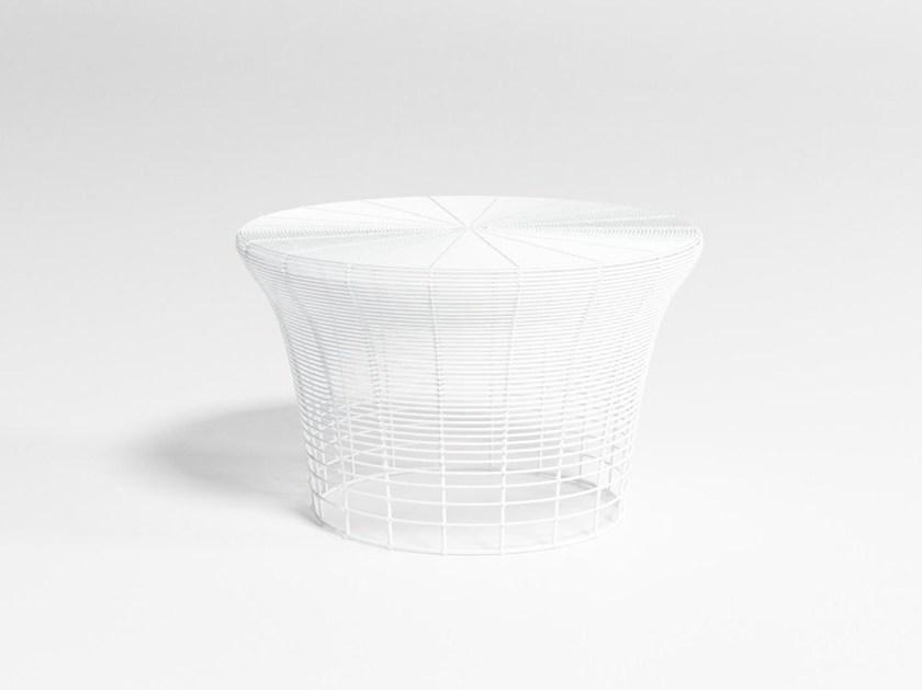 GANDIABLASCO Низкий садовый табурет из нержавеющей стали Aram sun-id-1480266 - Вид №1