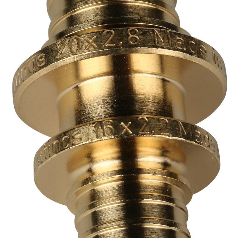 Муфта переходная 20x16 аксиальная для труб из сшитого полиэтилена STOUT SFA0004002016 - Вид №4