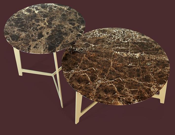 Borzalino Круглый мраморный журнальный столик для гостиной B series sun-id-1513726 - Вид №2