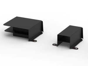 Алюминиевый прямоугольный журнальный столик