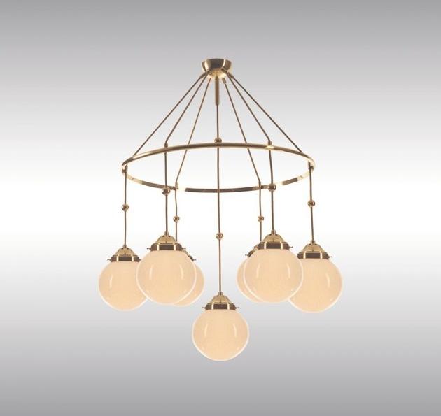 Woka Lamps Vienna Подвесной светильник из латуни в классическом стиле sun-id-1345466 - Вид №1