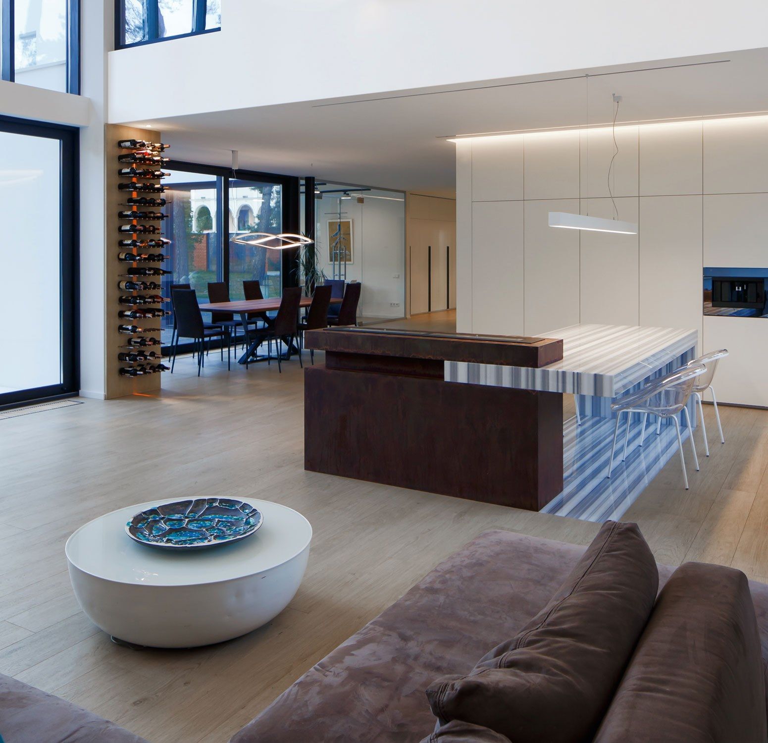 Алюминиевый потолочный линейный профиль освещения Deltalight Streamliner ARCH-00101849 - Вид №10