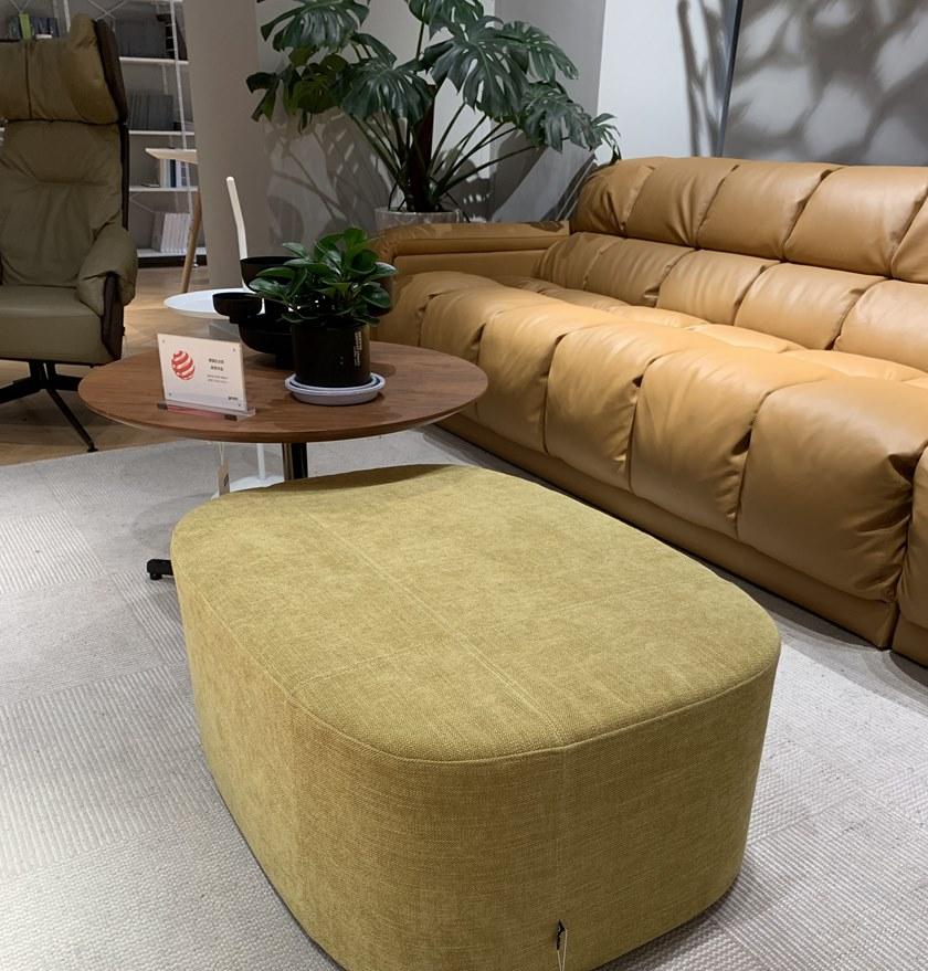 Grado Design Изогнутый 5-местный тафтинговый диван из ткани Salami Sal-sf-g05 - Вид №2