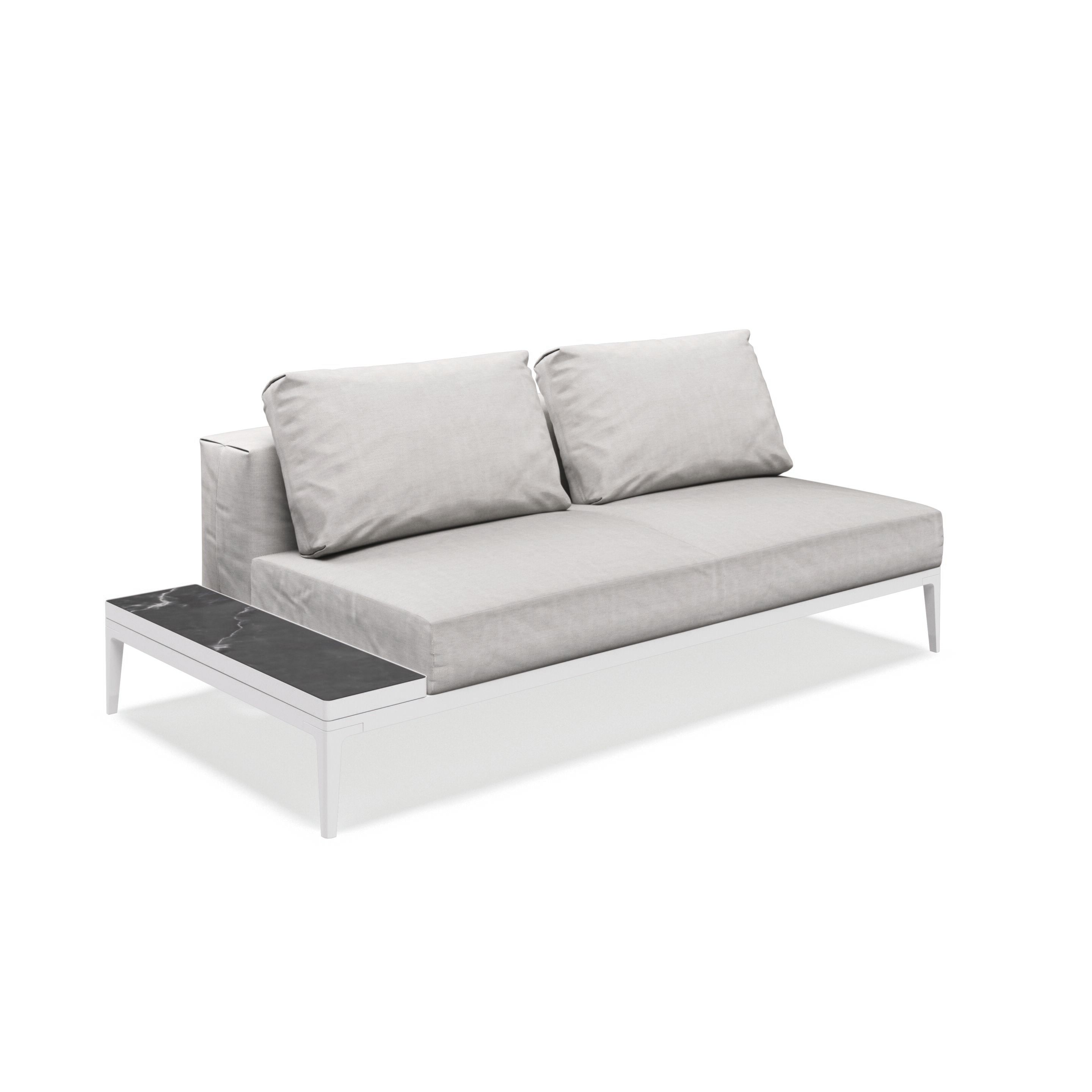 2-местный тканевый модульный садовый диван Gloster сетка ARCH-00041840 - Вид №41