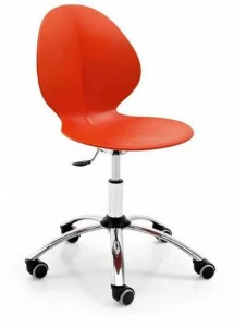 Calligaris Офисное кресло с 5 спицами на колесиках Basil