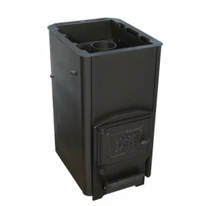 Печь для бани Варвара Мини с теплообменником без выноса