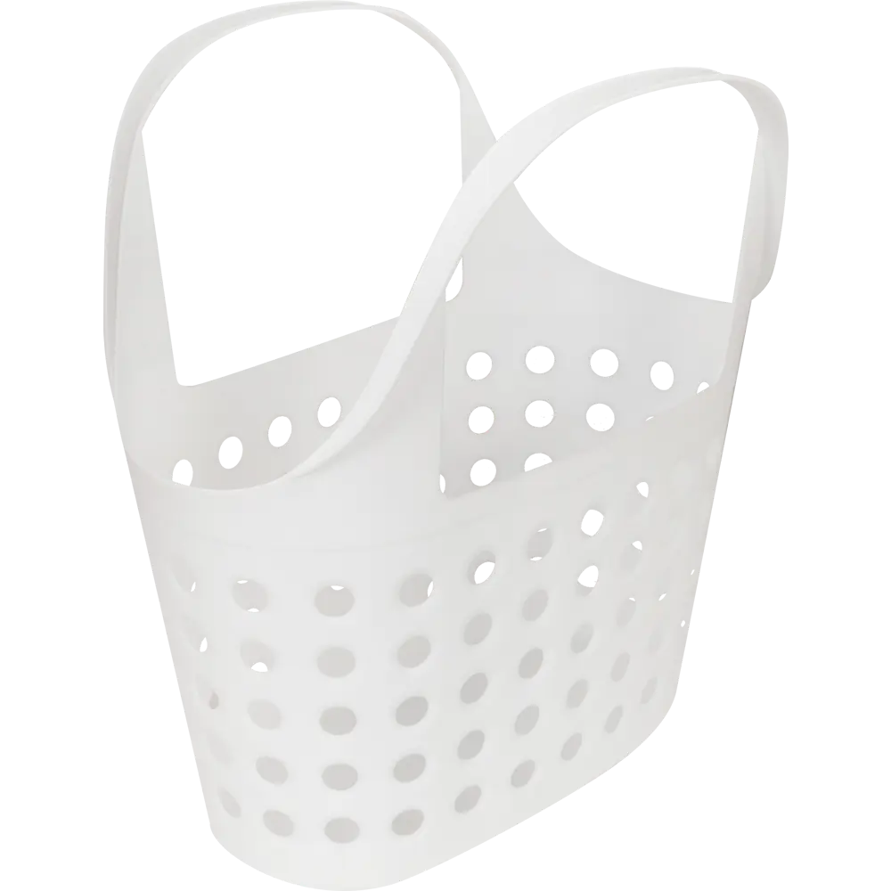 Корзинка Soft 7.6 л пластик цвет белый BEROSSI STLM-2029864