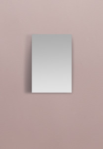 1580200 Go Mirror Cabinet 450 White Hafa  Белый