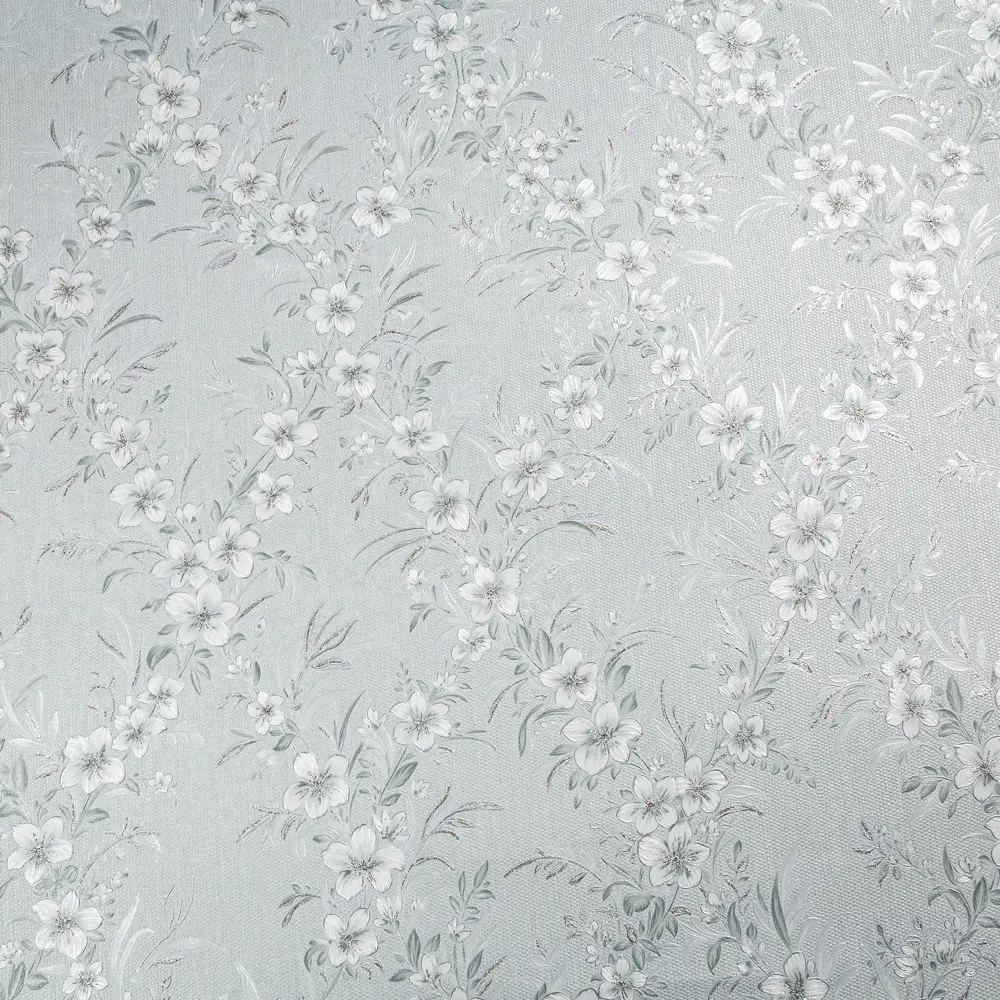 Обои флизелиновые Palitra Life Paradise зеленые с растительным орнаментом 89421277 STLM-1576314 - Вид №2