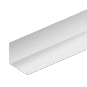 Угол ПВХ 50x50x2700 мм белый