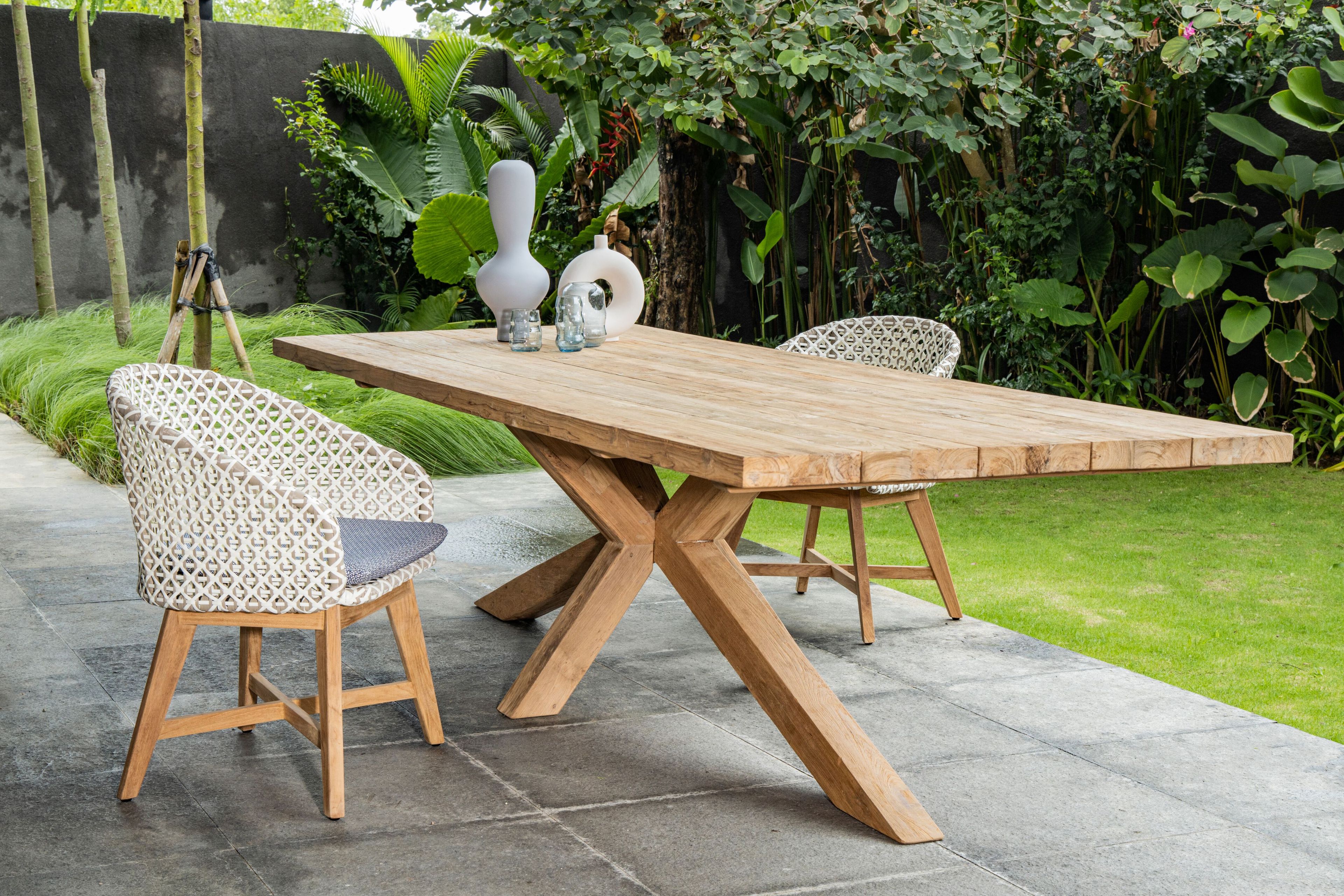 Веревочное садовое кресло с подлокотниками cbdesign Gigliola ARCH-00123218 - Вид №1