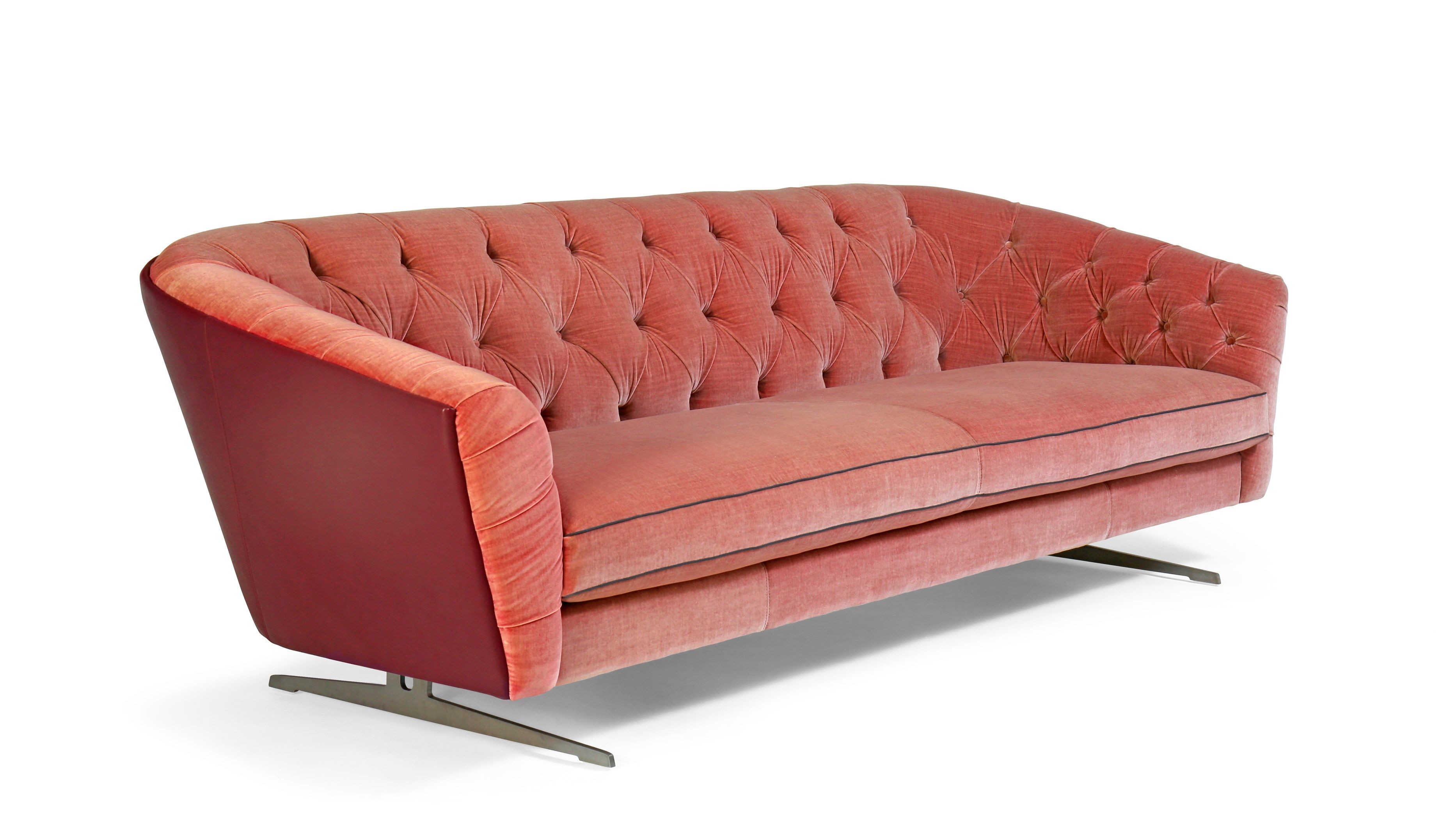 3-местный тканевый диван capitonné Borzalino New Kap ARCH-00071257 - Вид №1