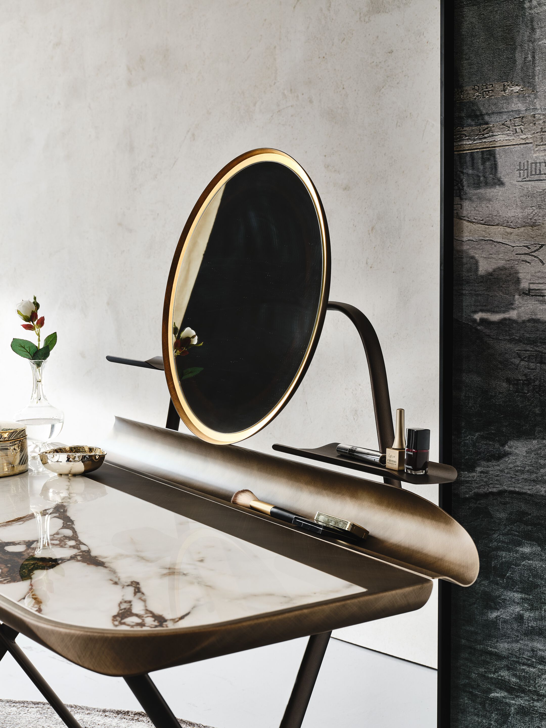 Стальной и керамический туалетный шкаф Cattelan italia Cocoon ARCH-00045004 - Вид №1