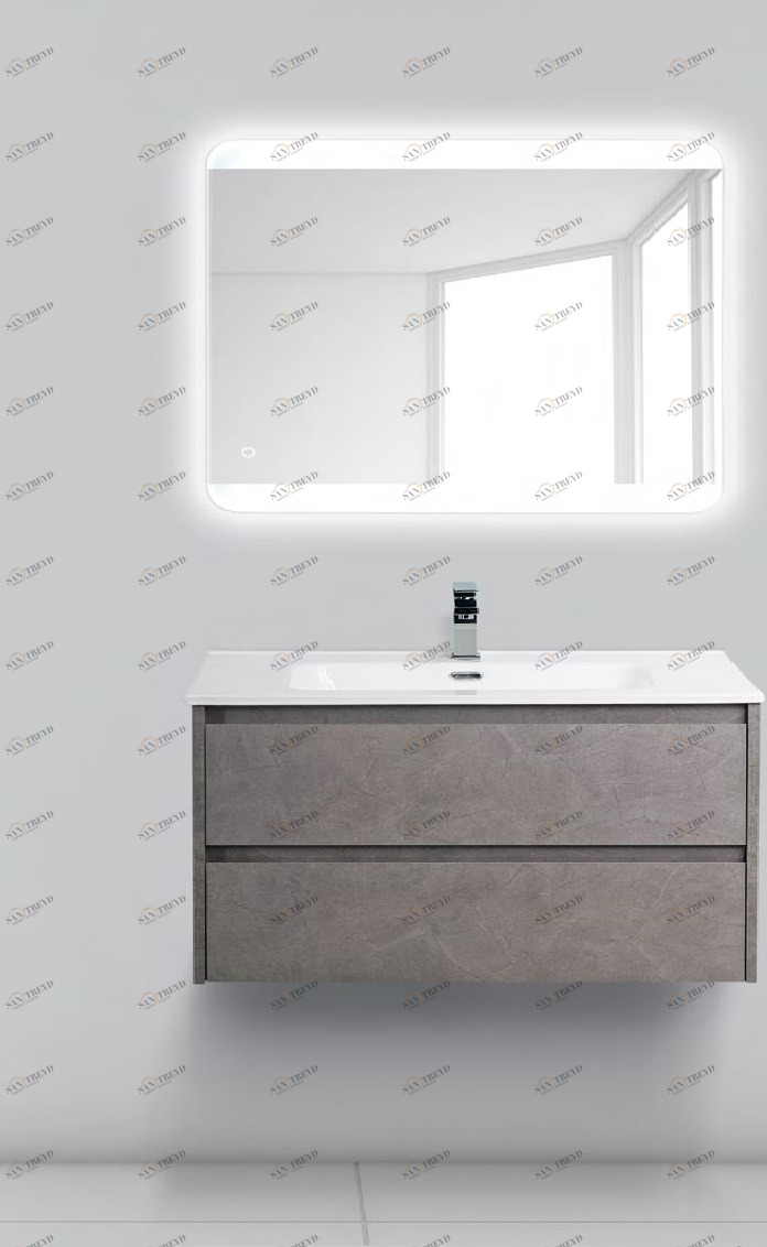 Мебель для ванной BelBagno KRAFT-1000-2C-SO-PG 