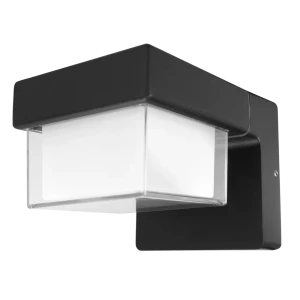 Светильник настенный уличный светодиодный влагозащищенный Duwi Nuovo 24351 9 IP54 цвет освещения теплый белый цвет черный