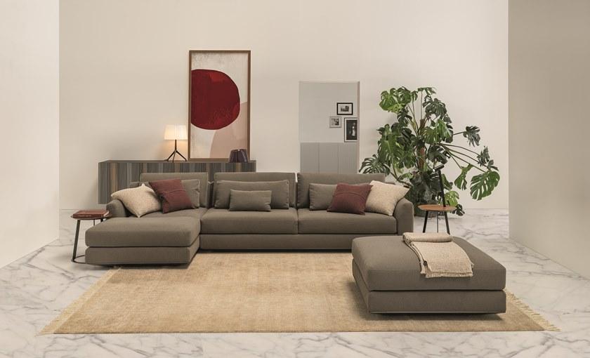 Casamania & Horm Модульный диван со съемным чехлом из ткани или кожи Ellington sun-id-1450493 - Вид №1