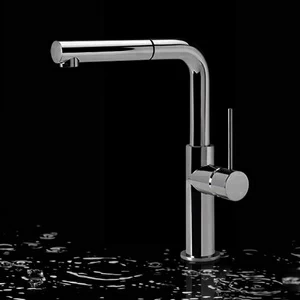 Смеситель однорычажный 7MUMDE01 Geda Nextage Mum с поворотным изливом и душем