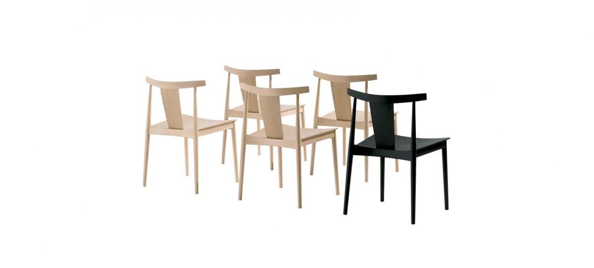 037448 Стул Andreu World Smile - Вид №1